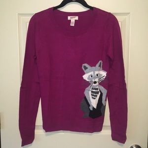 Pink, fox sweater